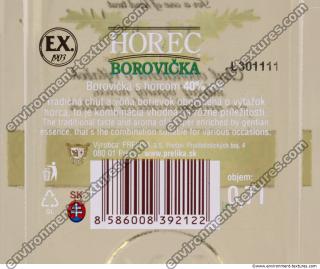 Photo Texture of Alcohol Label 0036